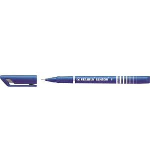 STABILO - Fineliner Sensor 189 fin (F), Bleu