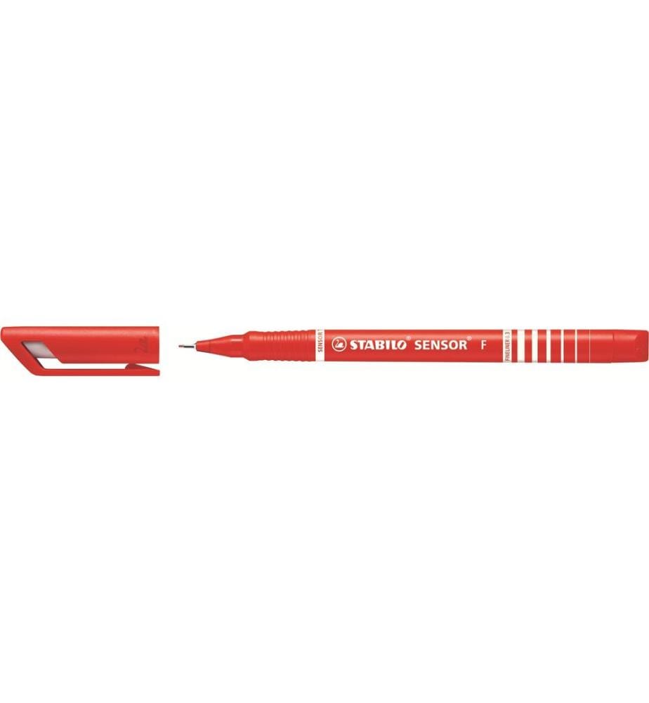 STABILO - Fineliner Sensor 189 fin (F), Rouge