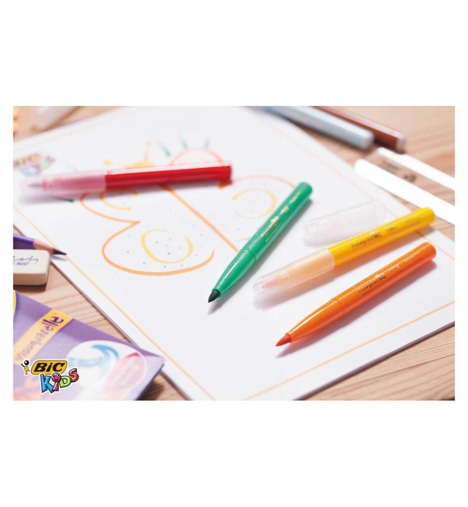 BIC - Filzstift Visaquarelle Mehrfarbig