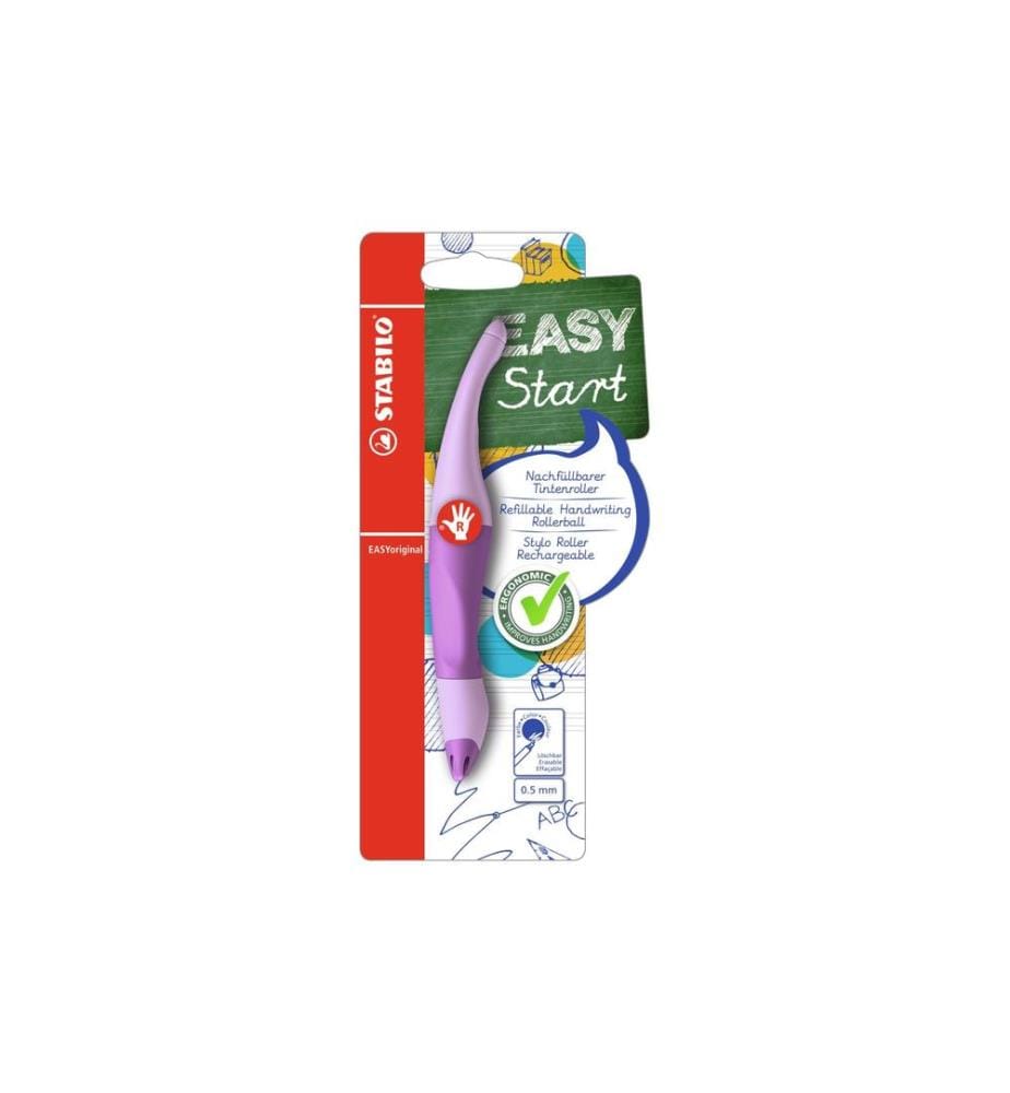 STABILO - Stylo à bille roulante EASYoriginal pastel 0.5 mm, droitier, Violet