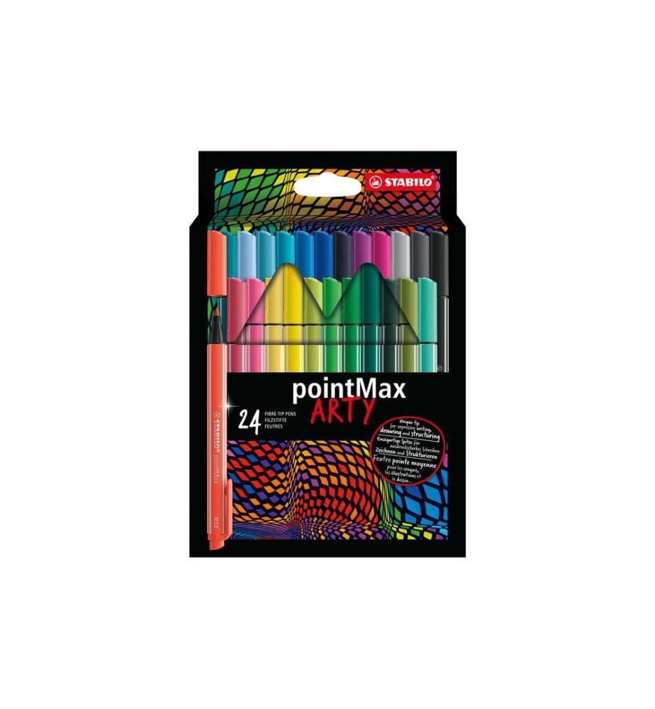 STABILO - PointMax étui en carton ARTY de 24