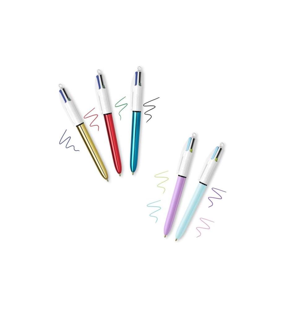 BIC - Kugelschreiber My Colors Box 0.32 mm, 5 Stück, Mehrfarbig