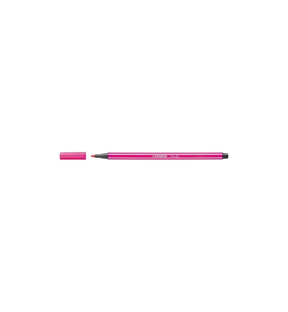 STABILO - Feutres de coloriage Pen 68 Rose