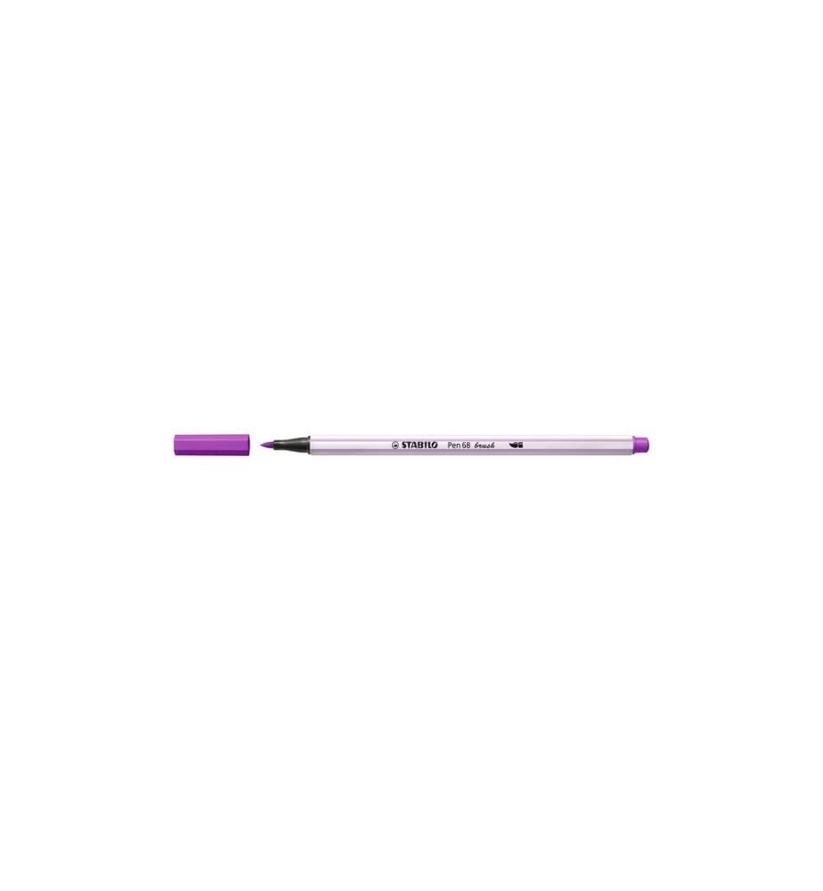 STABILO - Feutres de coloriage Pen 68 brush Lila