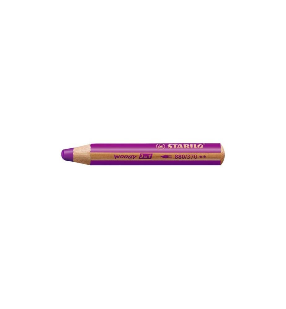 STABILO - Crayons de couleur Woody 3 en 1 Erika