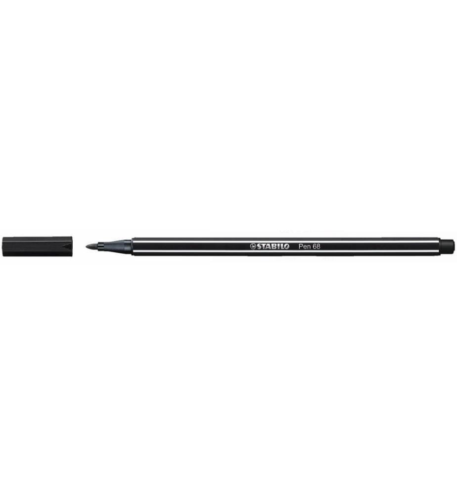 STABILO - Feutres de coloriage Pen 68, Noir