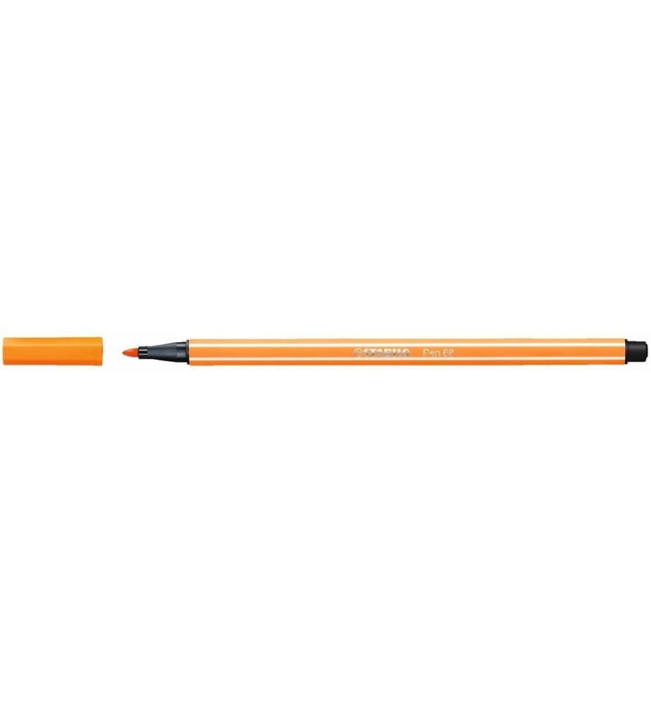 STABILO - Feutres de coloriage Pen 68, Orange