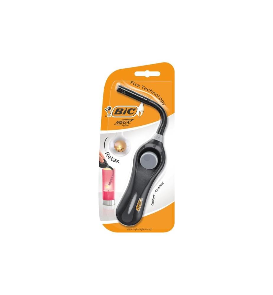 BIC - Multifunktionsfeuerzeug Megalighter Relax Mehrfarbig, 1 Stk