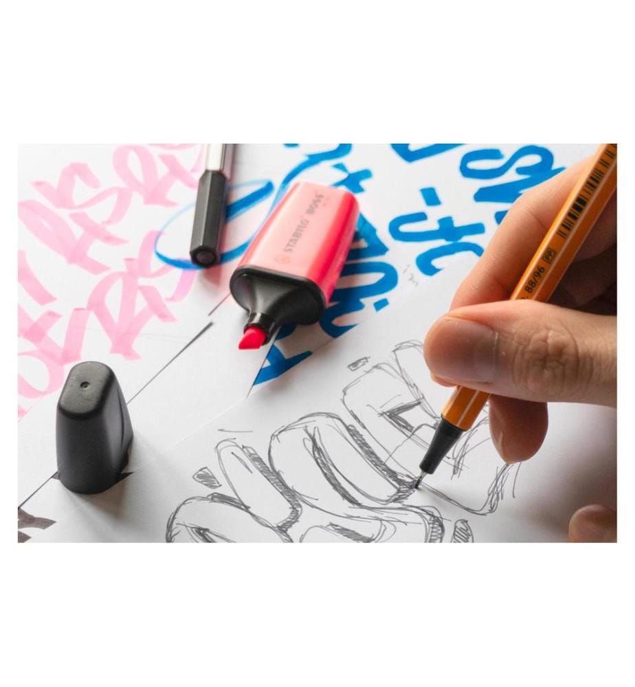 STABILO - Surligneur Boss Mini Snooze Rose