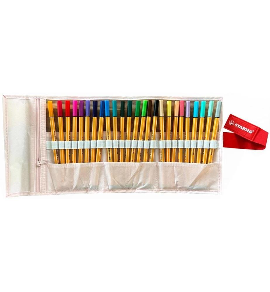 STABILO - Point 88 Pastellove 0.4 mm, set de 25