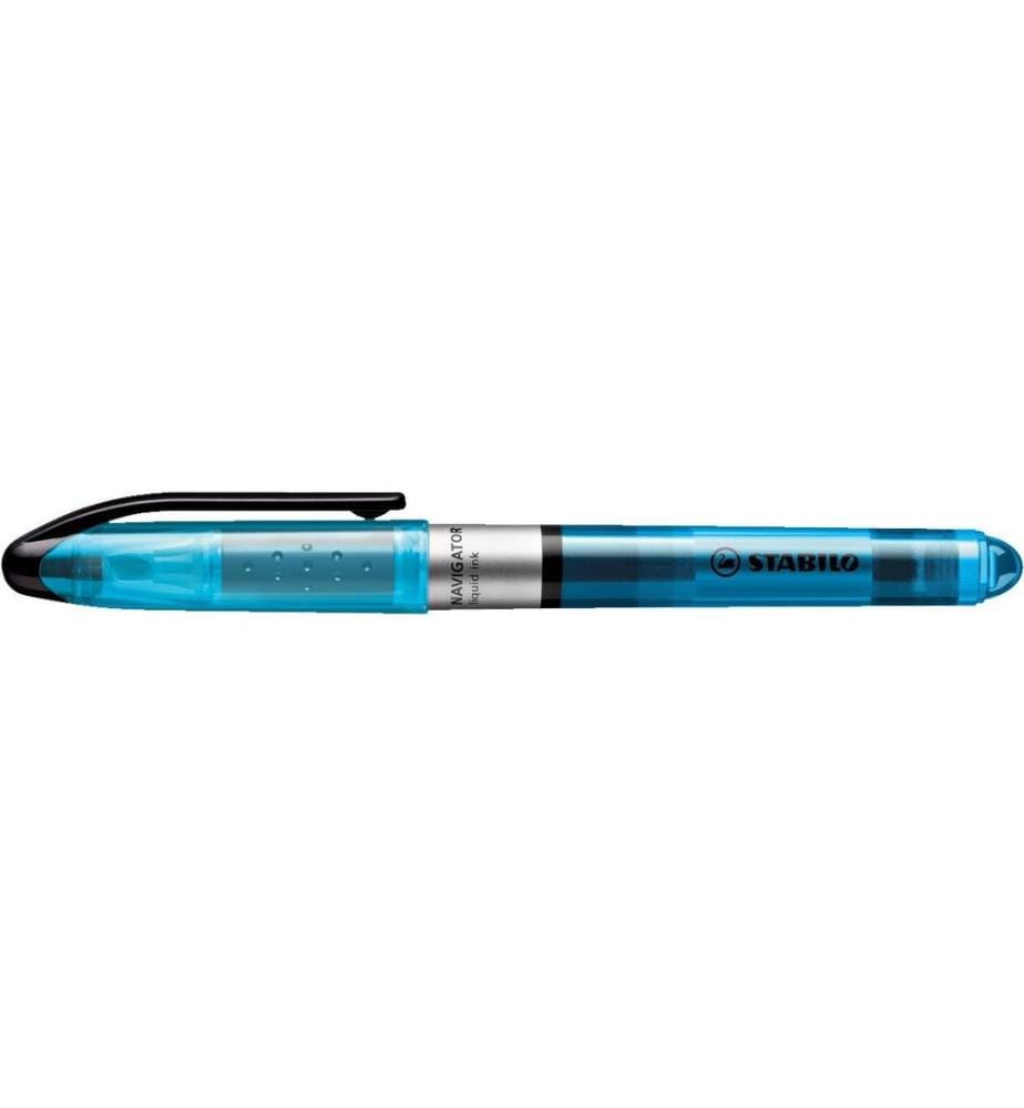 STABILO - Textmarker Navigator Blau, 10 Stück