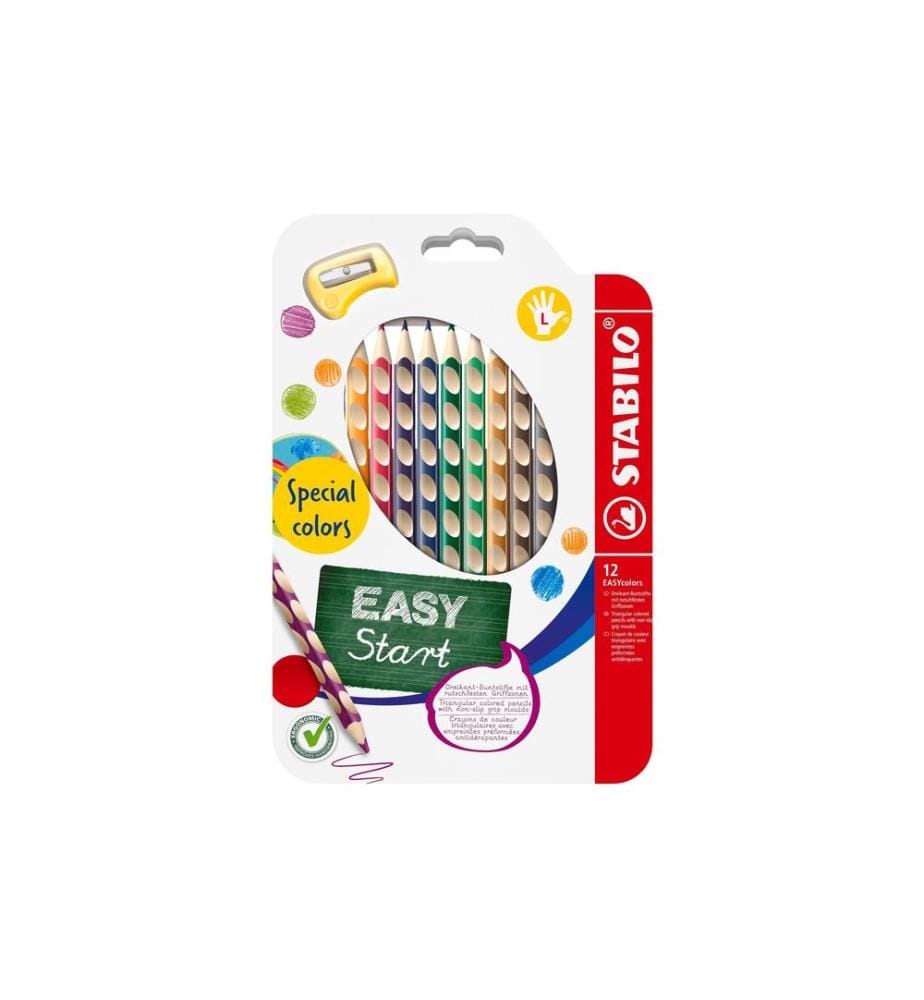 STABILO - Farbstifte EASYcolors 12er Etui
