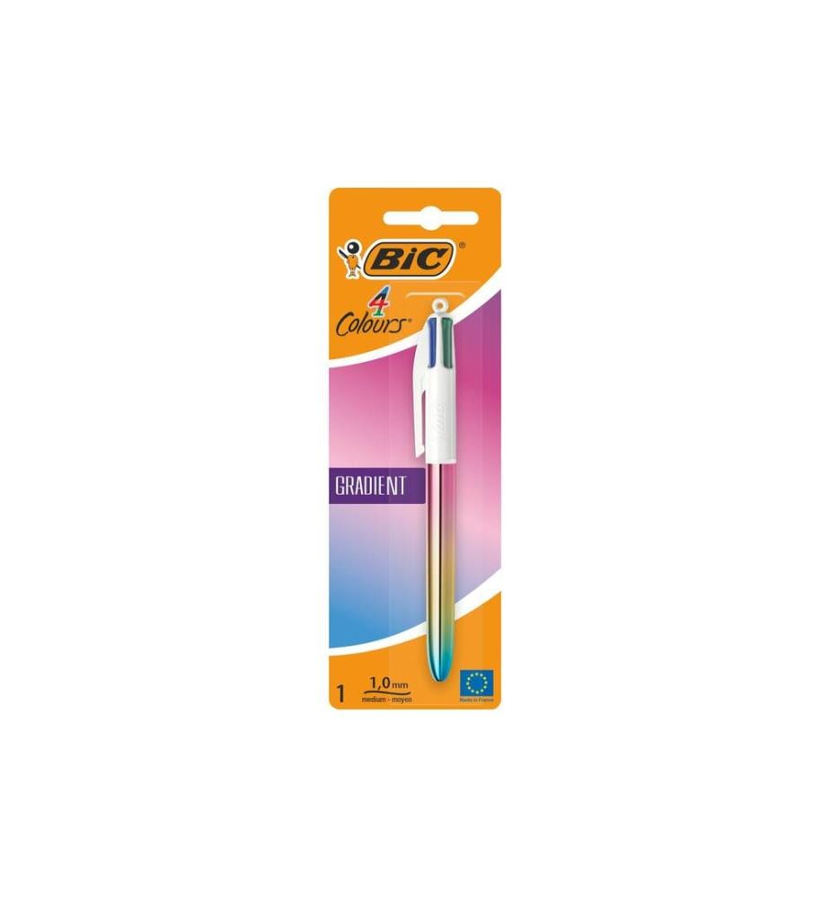 BIC - Mehrfarbenkugelschreiber 4 Colours Gradient 1 Stück