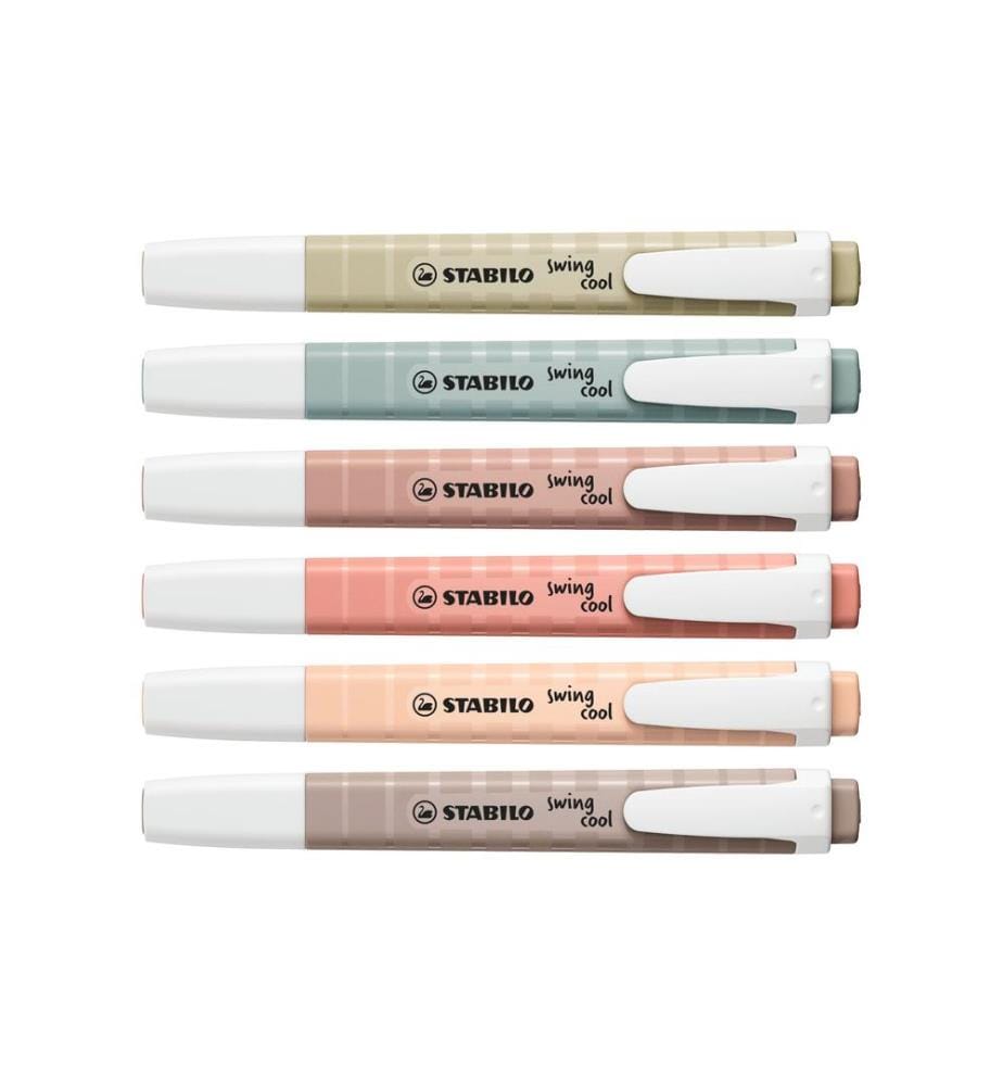 STABILO - Textmarker Swing Cool 6er Etui