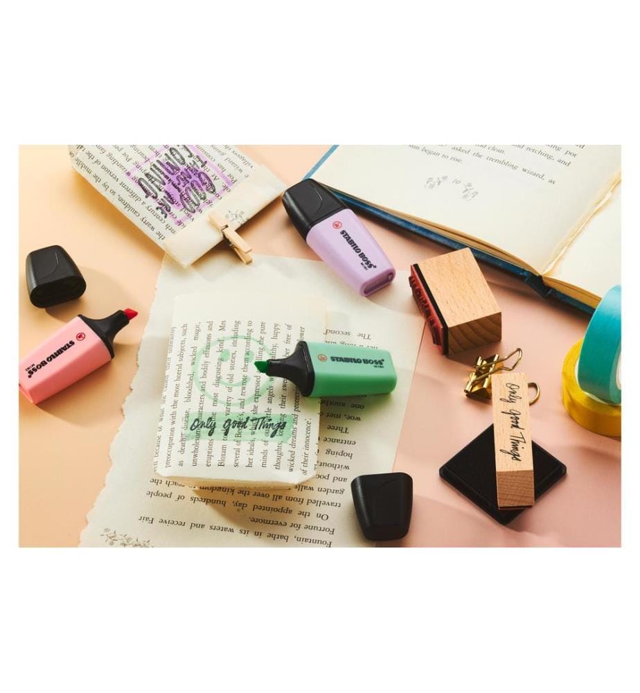 STABILO - Textmarker Boss Mini Pastell 3er Etui