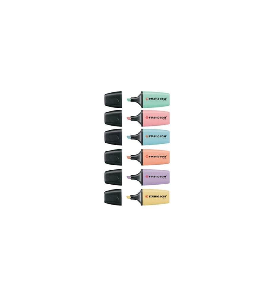 STABILO - Textmarker Boss Mini Pastell 6er Etui