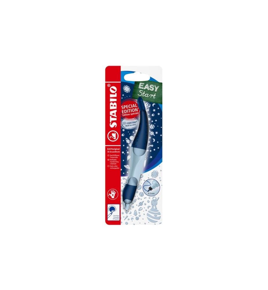 STABILO - EASYoriginal 3D DreamWorld R 0.5 mm, Bleu foncé/Bleu clair