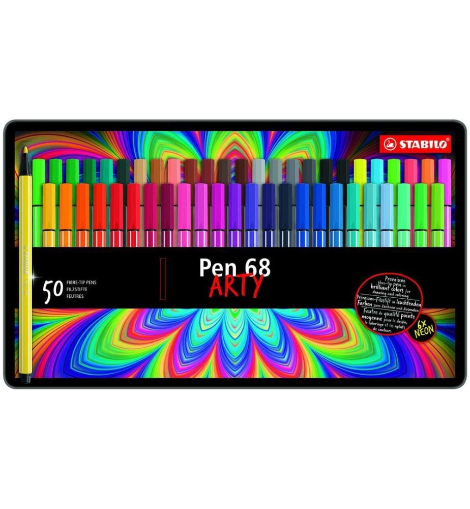 STABILO - Fasermaler Pen 68 50 Stück