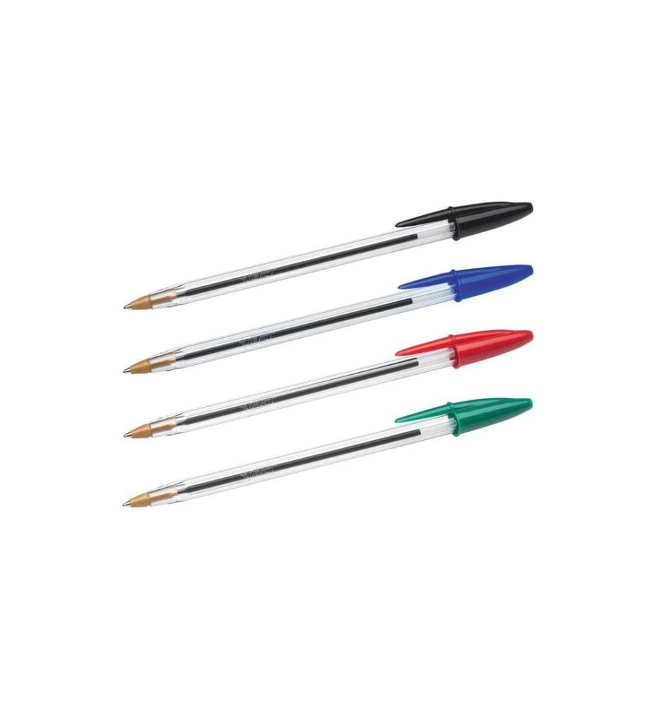 BIC - Kugelschreiber Cristal Origin 0.32 mm, assortiert, 10 Stück