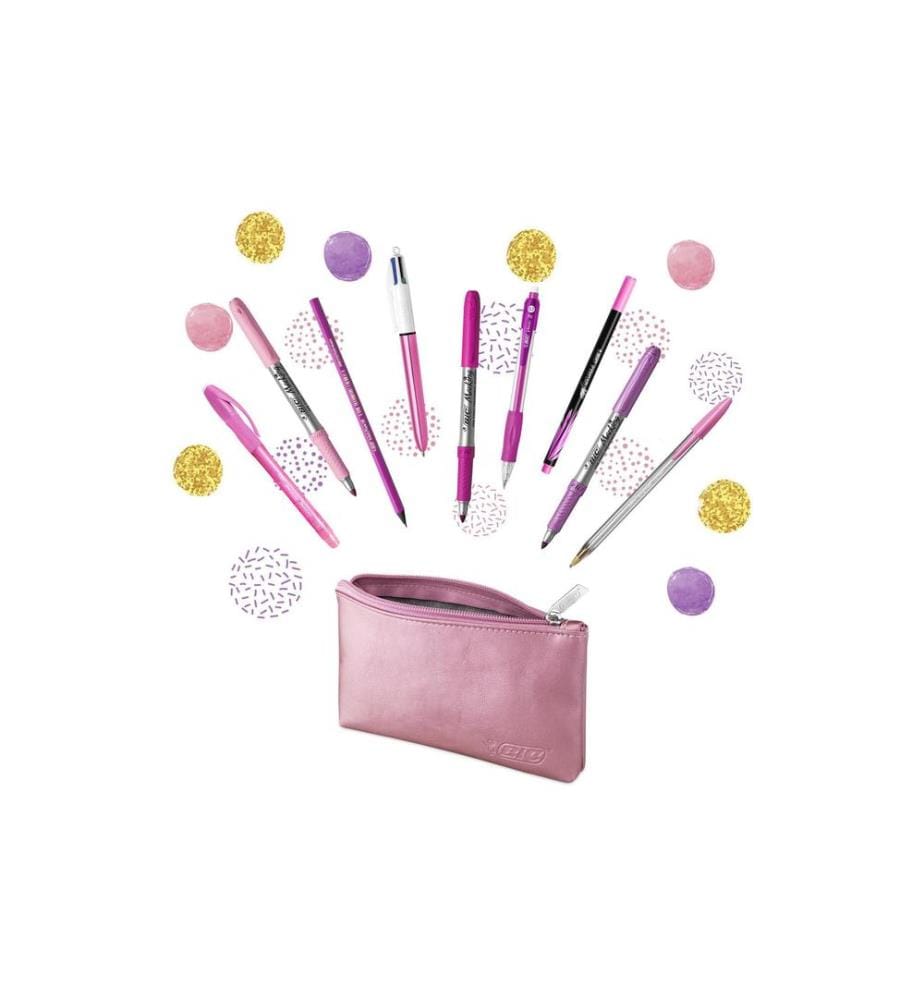BIC - Stylo bille Pink und Purpleset 10 pièces