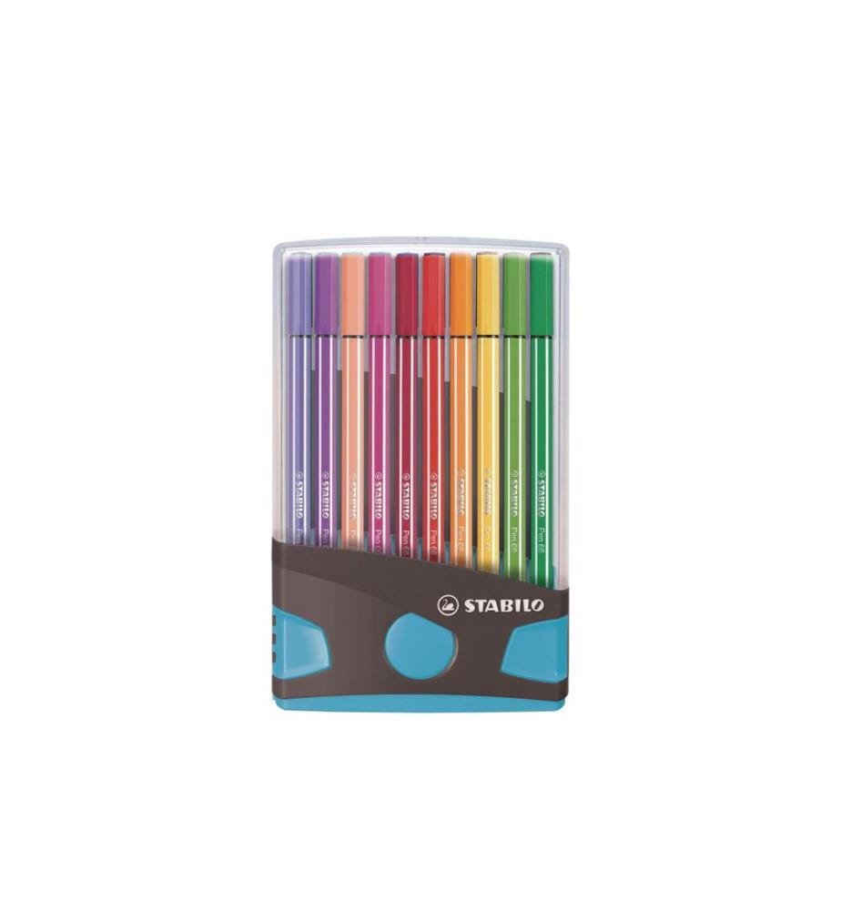 STABILO - Fineliner Pen 68 Colorparade Blaue Box
