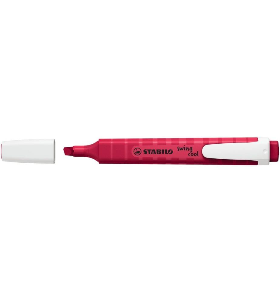 STABILO swing cool Highlighter Burgundy Red
