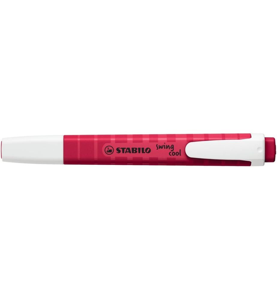 STABILO swing cool Highlighter Burgundy Red