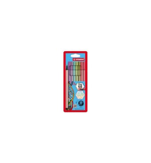 STABILO Pen 68 Premium-Fasermaler 8er Kartonetui