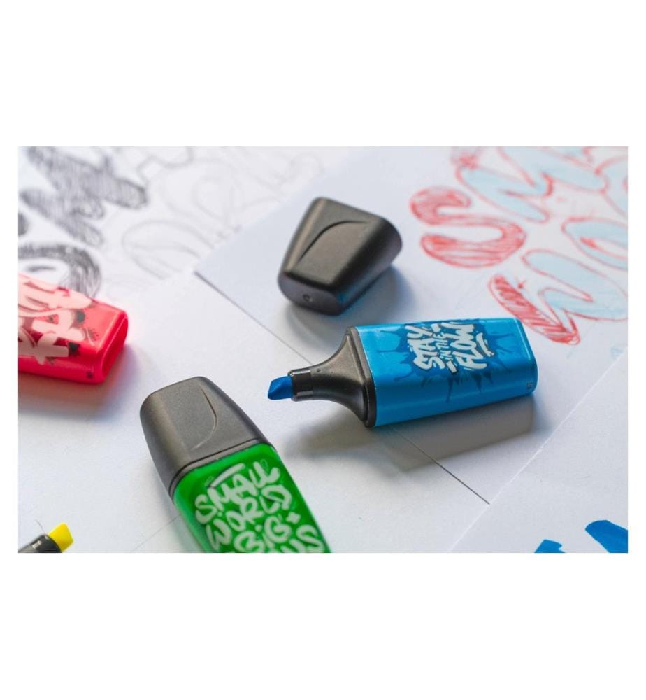 Surligneur STABILO Boss Mini Snooze Bleu