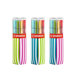 STABILO Pen 68 Twin-Pack gefüllt mit 20 Farben