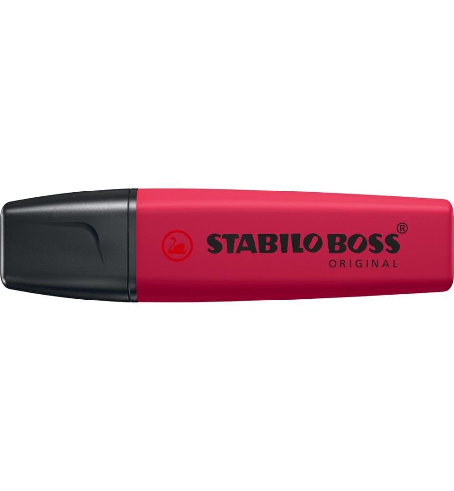 STABILO BOSS Leuchtmarkierer Wildflowers Edition, Burgunderrot