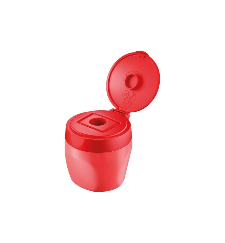STABILO woody 3 in 1 Dosenspitzer Manuell, Rot