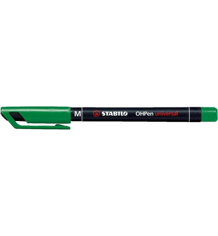 STABILO Marqueur pour rétroprojecteur OHPen universal M Permanent, Vert