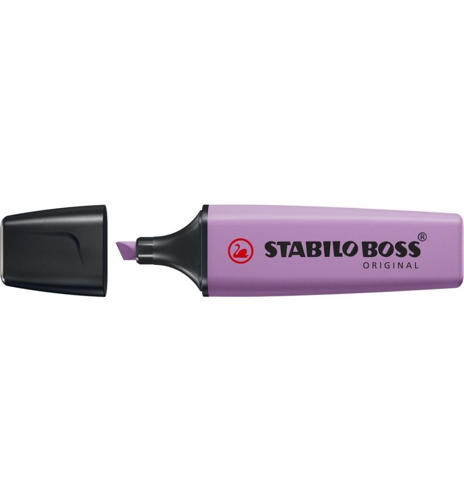 Stabilos BOSS édition Wildflowers, gris violet