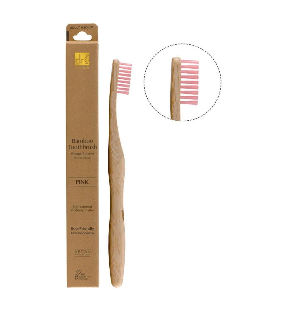 Bamboo toothbrush - Pink