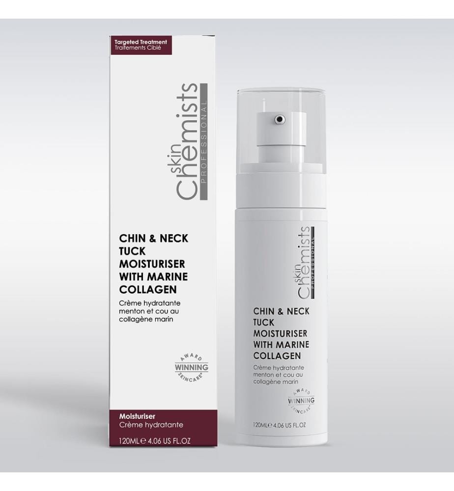 Kinn- und Halsstraffung mit Marine Collagen 120ml