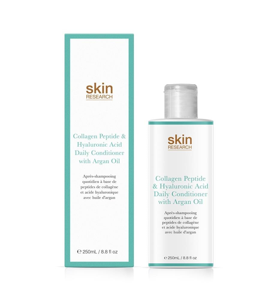 Après-Shampooing Quotidien aux Peptides de Collagène et à l'Acide Hyaluronique avec Huile d'Argan - 250 ml