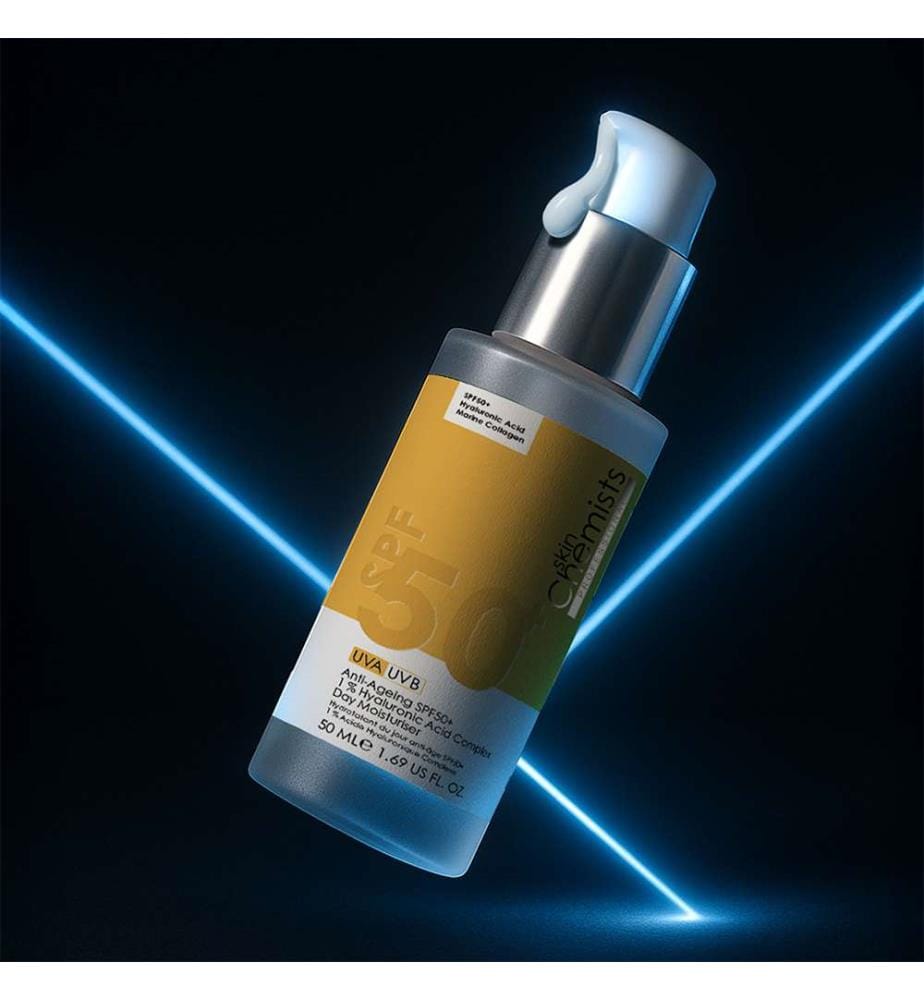 Anti-ageing day cream SPF 50 with hyaluronic acid 1% - 50ml