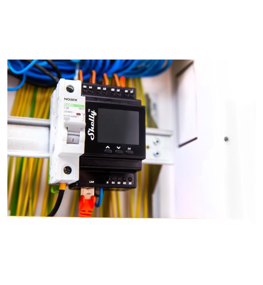 SHELLY - Pro 4PM LAN und WiFi-DIN-Rail Switch