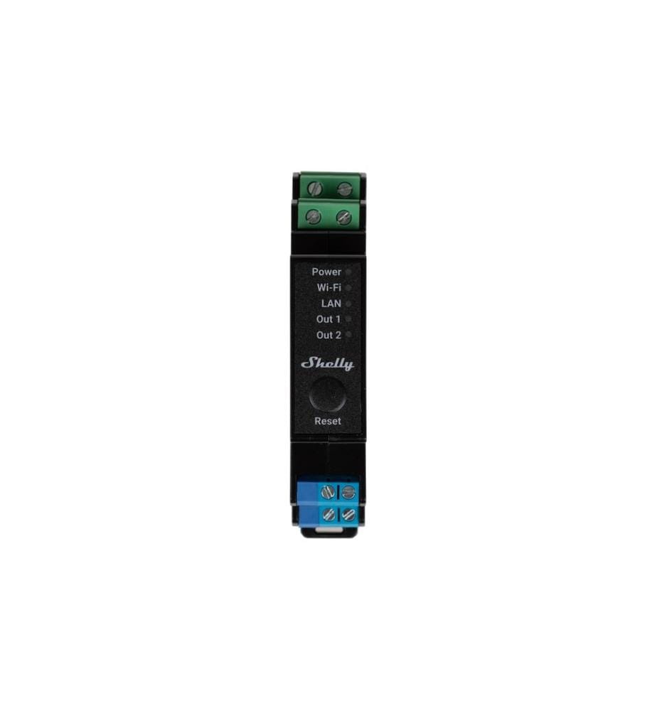 SHELLY - WLAN-Schaltaktor SHELLY - Pro 2PM mit Leistungsmessung