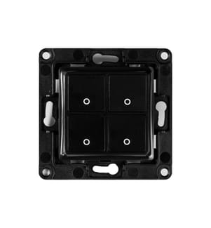 SHELLY - SHELLY - Wall Switch 4 schwarz