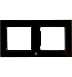 SHELLY - Wall Frame 2 für SHELLY - Wall Switch schwarz