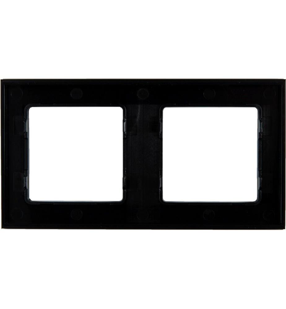 SHELLY - Wall Frame 2 pour SHELLY - Wall Switch noir