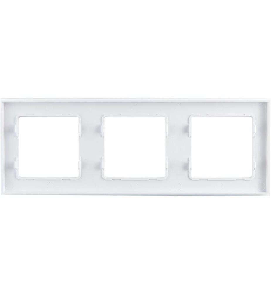 SHELLY - Wall Frame 3 für SHELLY - Wall Switch weiss