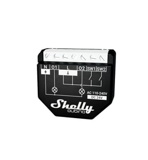 SHELLY - Funk-Schaltaktor mit Leistungsmessung Qubino WAVE 2PM