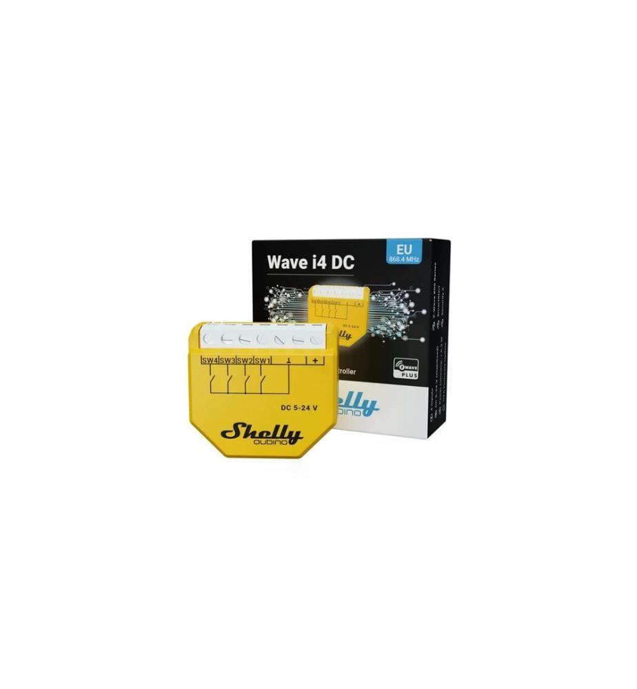 SHELLY - WLAN-Tasterschnittstelle Qubino Wave i4 DC