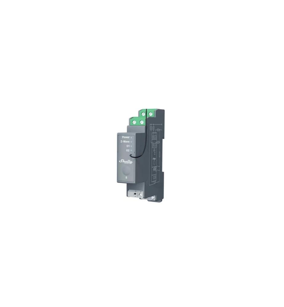 SHELLY - WLAN-Schaltaktor Qubino Wave PRO 2, Z-Wave