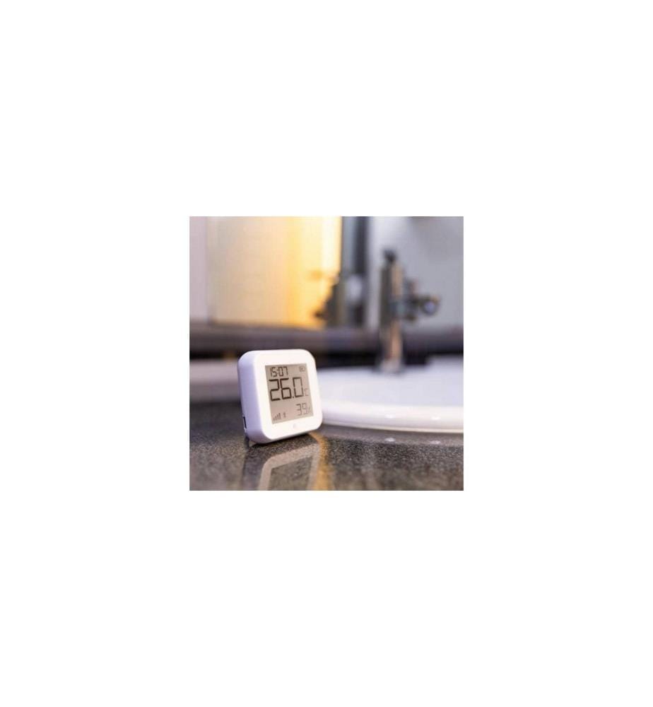 SHELLY - WLAN-Luftfeuchte- und Temperatursensor H&T Gen3, Weiss