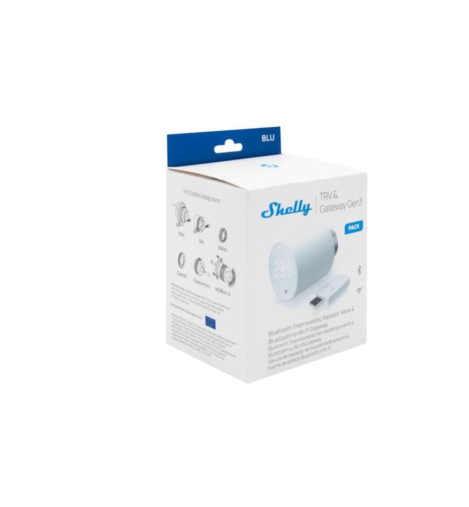SHELLY - Thermostat intelligent 1 BLU TRV