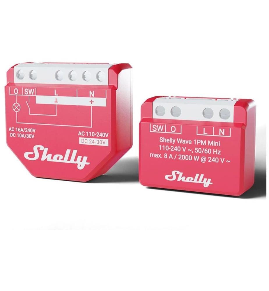SHELLY - Schaltaktor Wave 1PM Mini LR